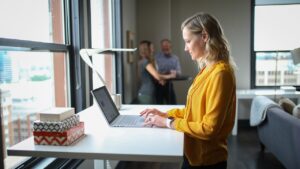 standing desk, woman, office-7349895.jpg